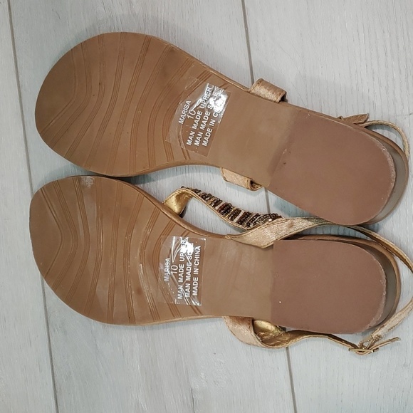 Coconuts By Matisse Marisa Women Ankle Heels Sandals Thin shoes sz 10 - Picture 11 of 12